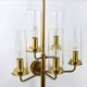 Hans-Agne Jakobsson Sonata Wall Light with 5 Arms, Mid-Century Style, Markaryd, 1960