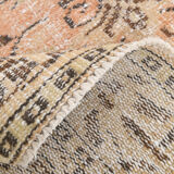 Madallion classic style distressed rug 266x161 cm