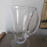 Large Vannes crystal pitcher