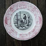 12 old talking plates from Sarreguemines – Discoverers & Inventors