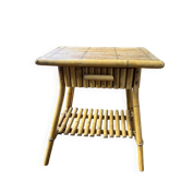 Bamboo bedside table 1960
