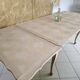 Renovated solid oak extendable table