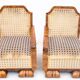 Art Deco armchairs, France, 1930s.