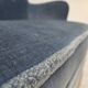 1970s, Danish 2-seater sofa, furniture velour, beech wood.