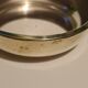 Boîte métal argenté iris silverplate italy a1000