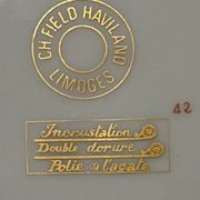 Haviland Parlon Plates and Coffee Cups Service