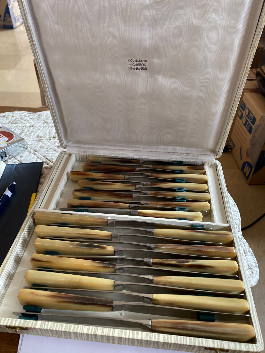 Box of 24 knives