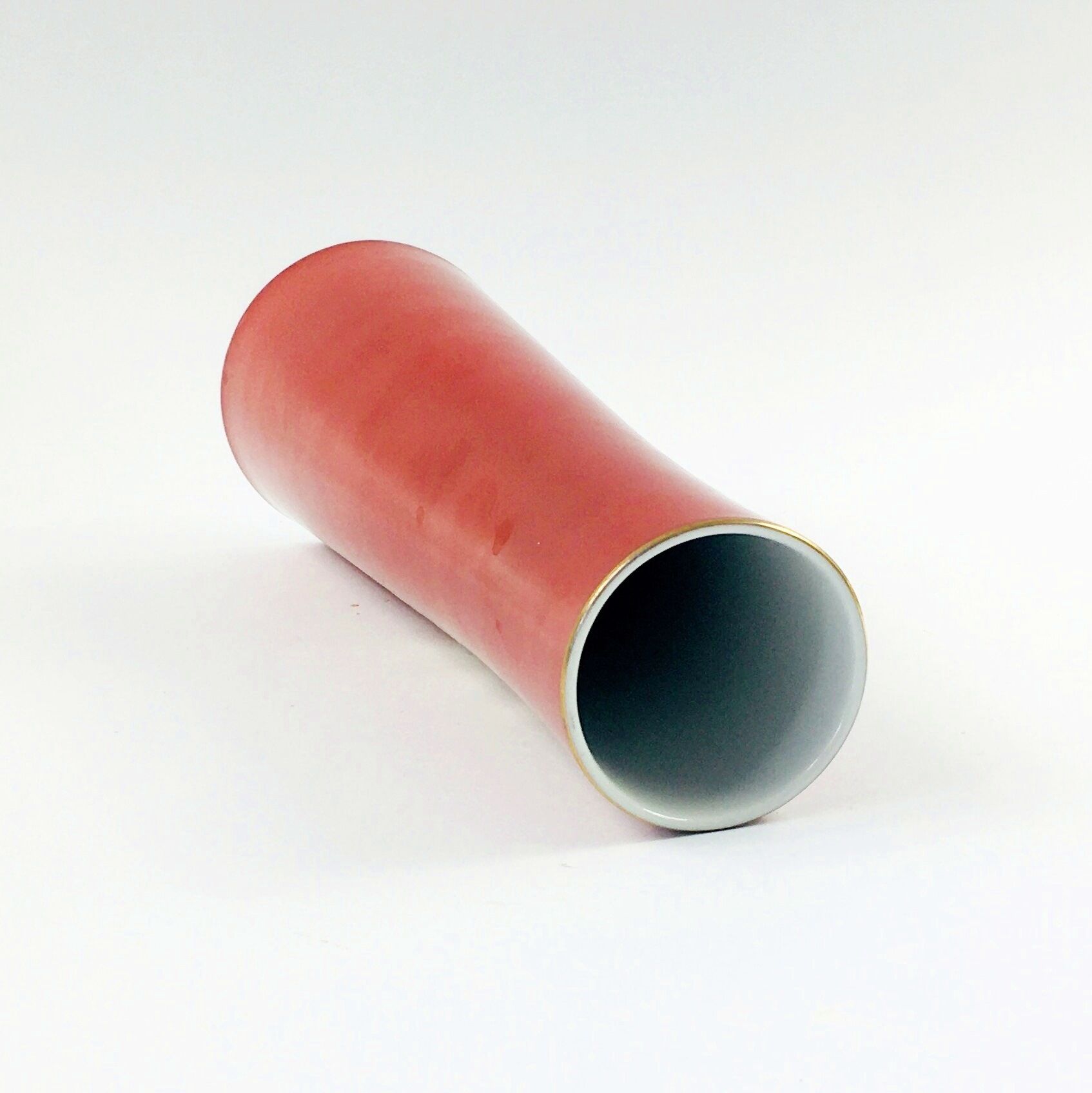 Hand painted porcelain vase from wallendorf (east germany, 1960s/70s)