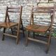 Folding chairs