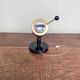 Vintage Zodiac wall light by Jacques Biny, chrome and black, Lita 1950