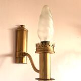 Wall light in in brass 50s