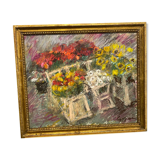 Still Life with Flowers Signed