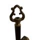 Lampe de table vintage Empire représentant une femme