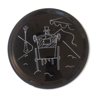 Carriage plate