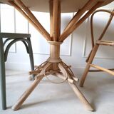Table et chaise vintage