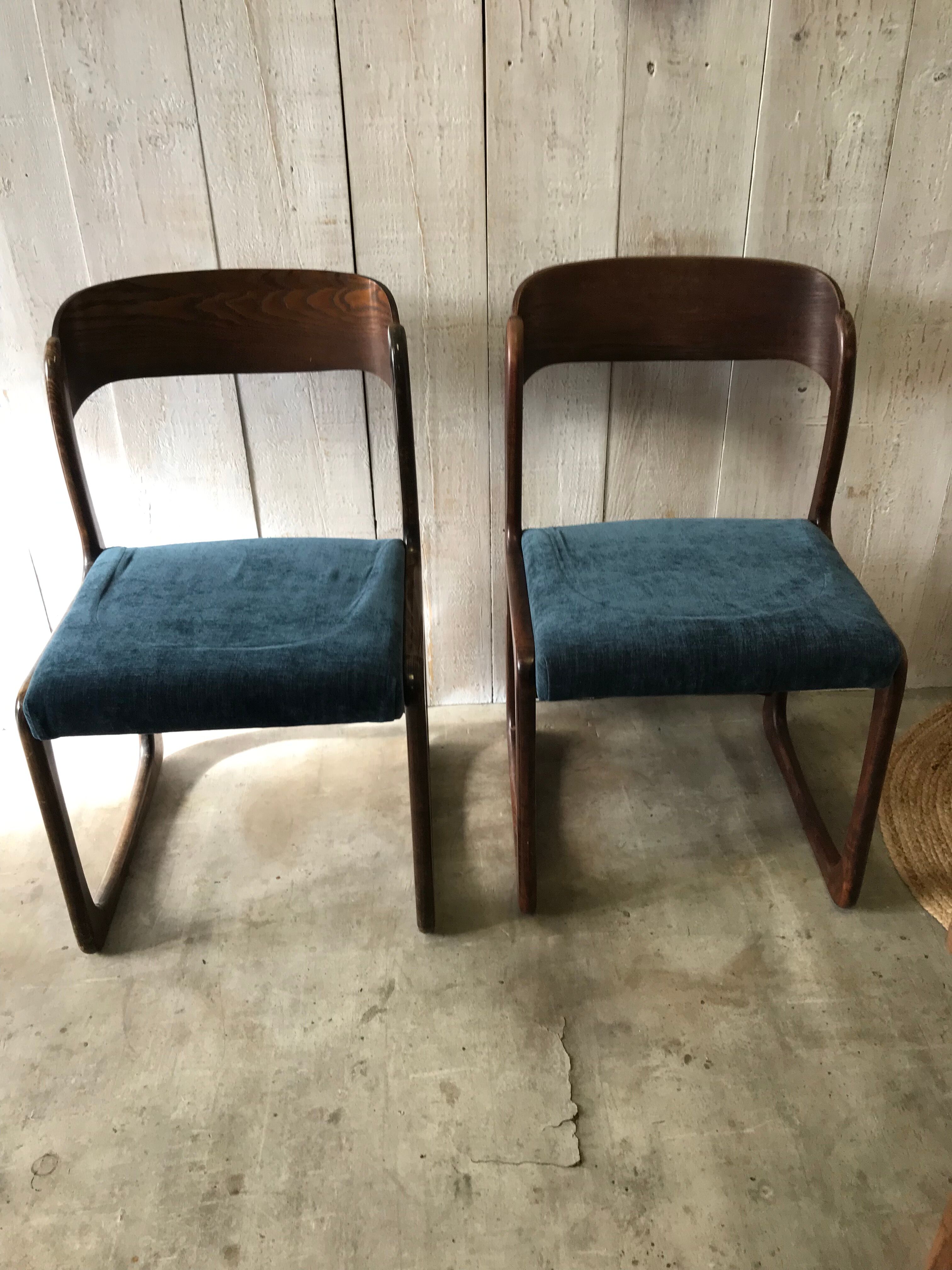 Pair of Baumann chairs