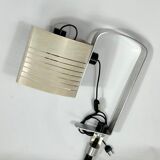 Vintage Italian aluminum and lacquer desk lamp from 60s