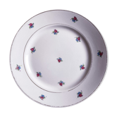 Set de 4 assiettes à dessert fleurie