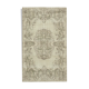 Handmade decorative oriental beige carpet 179 cm x 298 cm