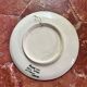Old enamel plate