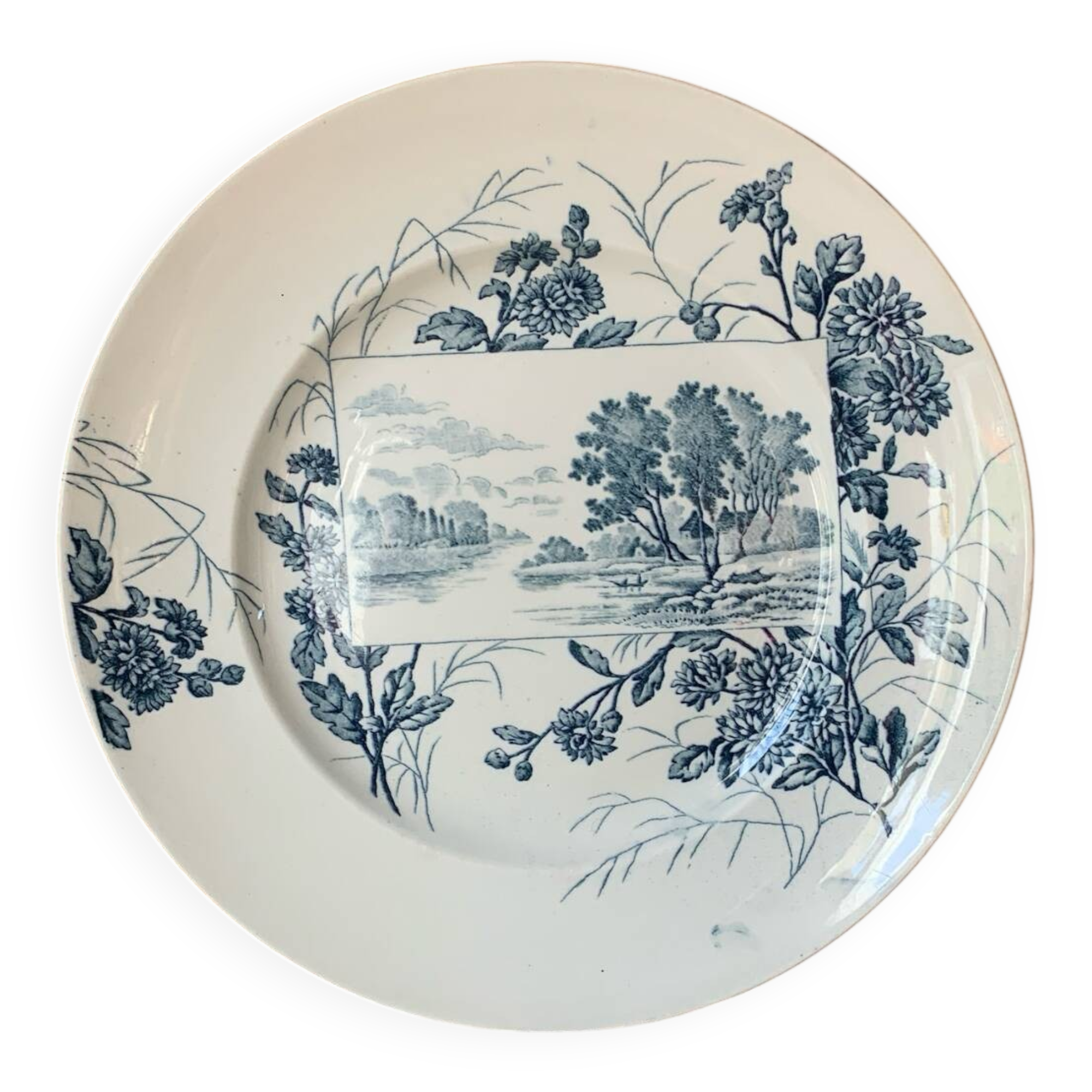 Iron plate KG Lunéville Cartouche