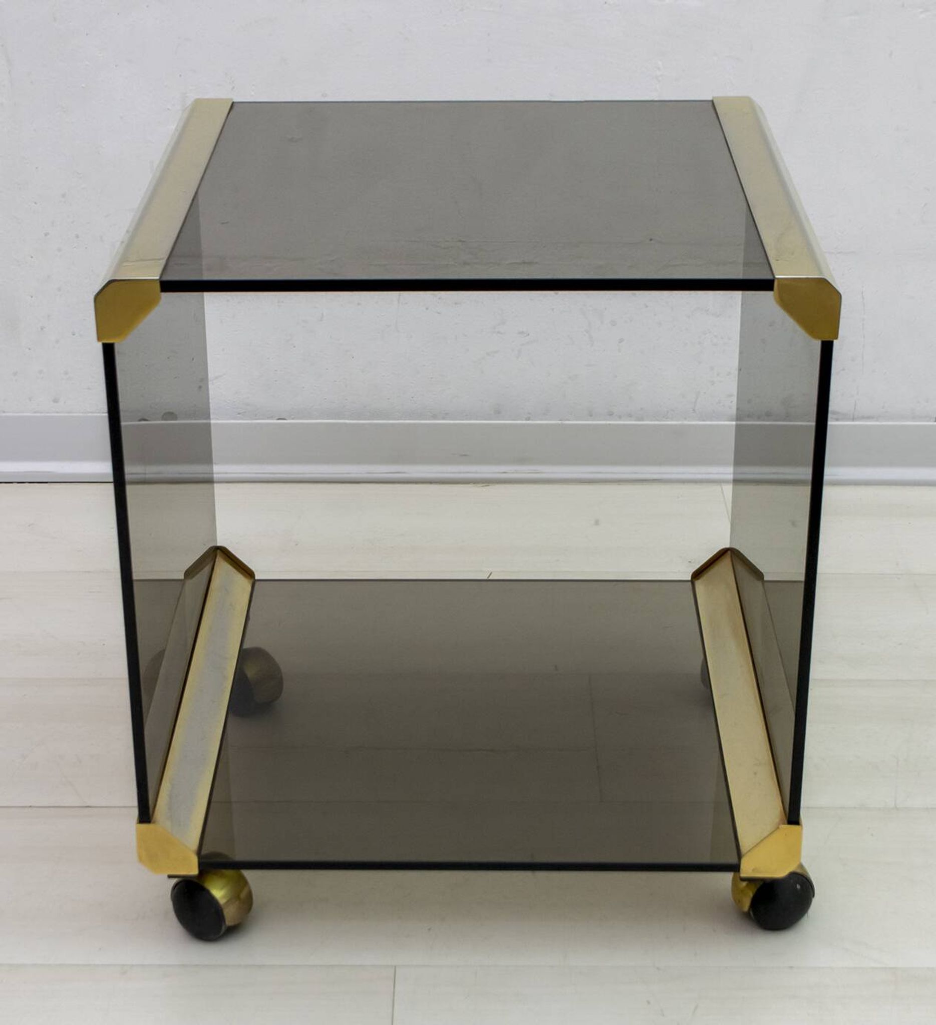 Pair of Pierangelo Galotti Italian Coffee Tables "George" Galotti & Radice