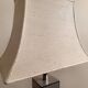 70s brushed aluminum lamp