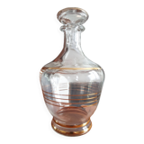 1950s gold rim carafe