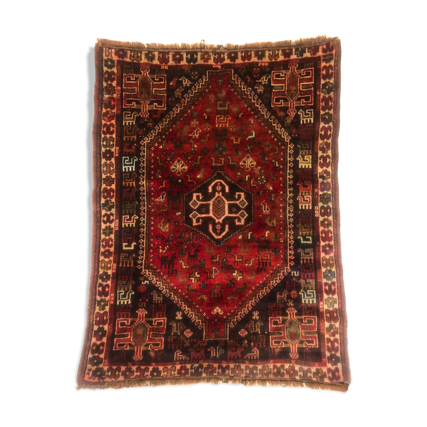 Handmade persian carpet 155x129cm