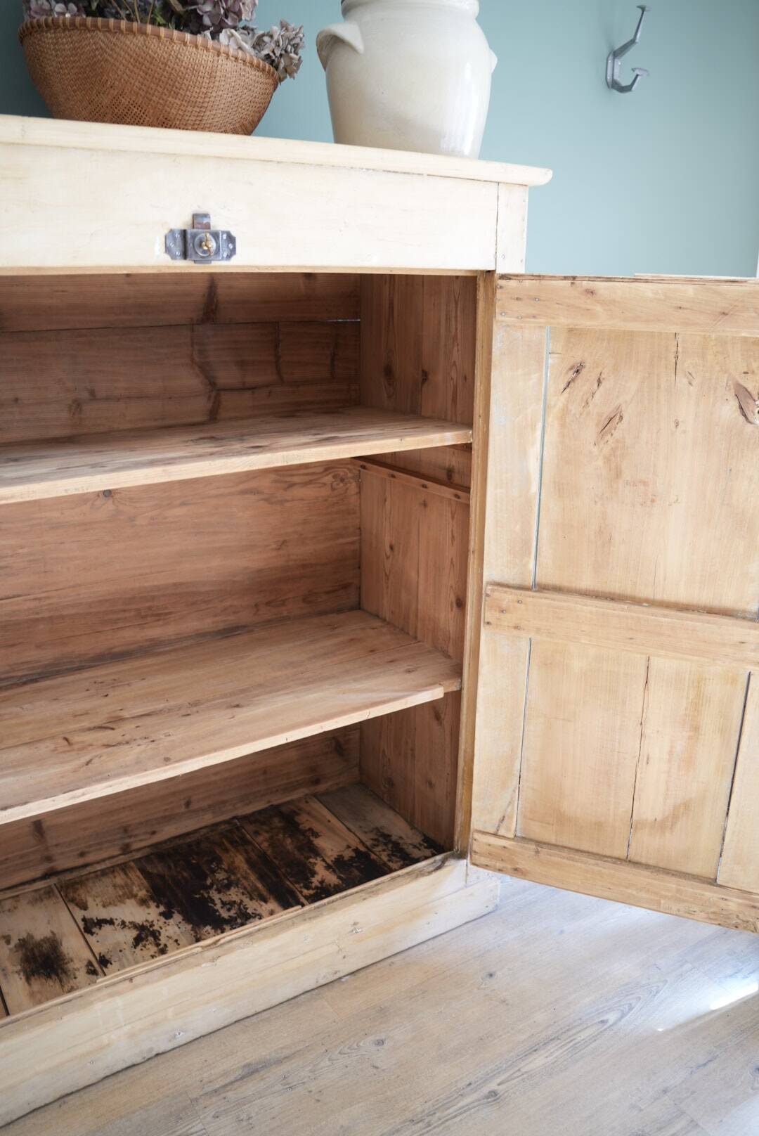 Antique high sideboard