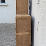 Art Deco asymmetrical glass Parisian wardrobe 1930