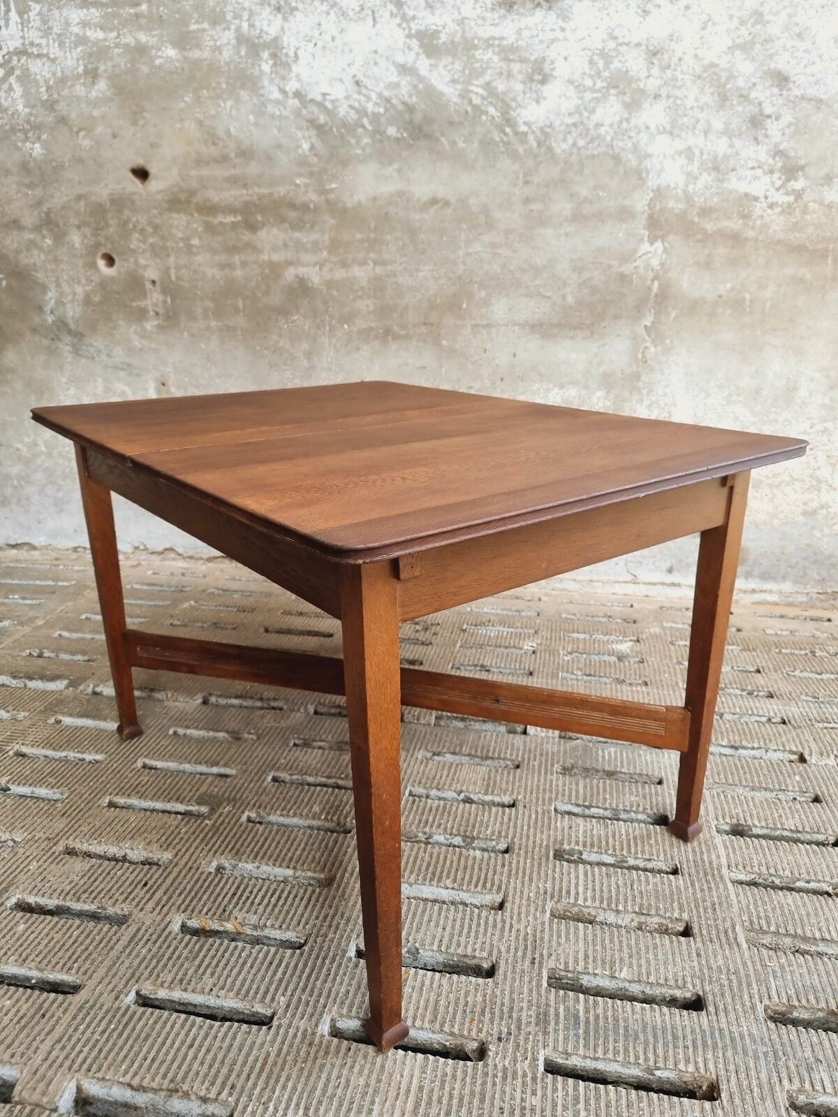 Antique extendable table dining table oak