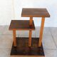 Vintage walnut burl stool