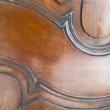 Pair of walnut doors
