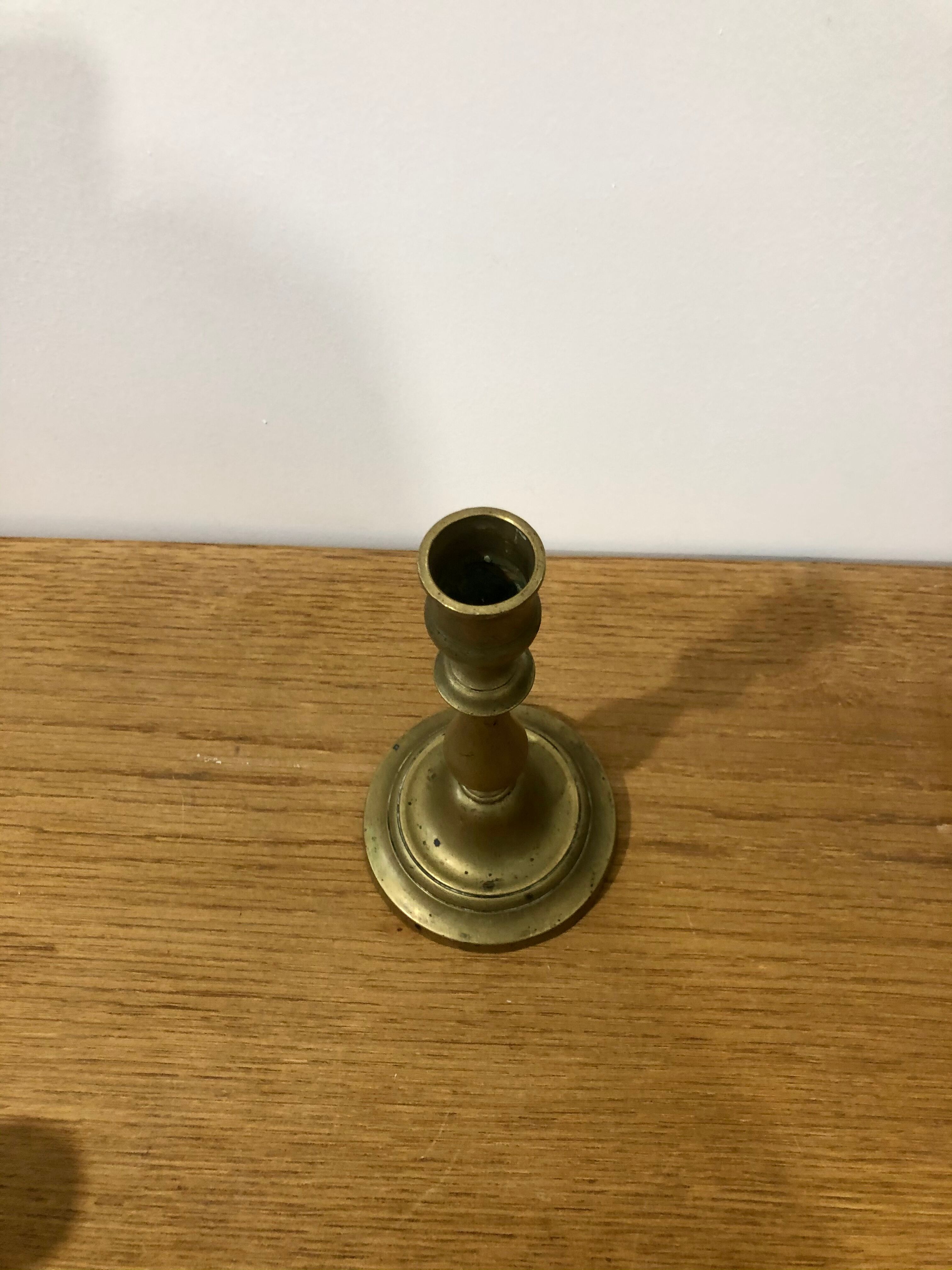 Brass candlestick