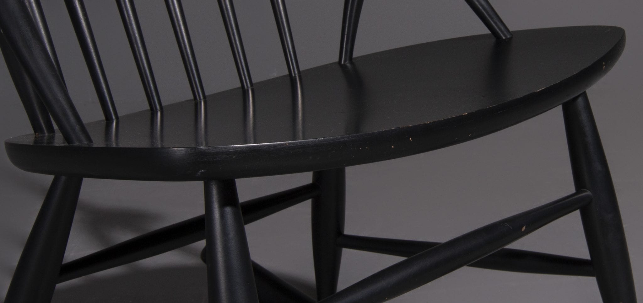 N. Eilersen's Illum Wikkelsa rocking chair in black