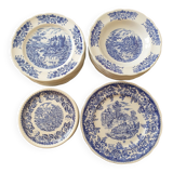 Lot 27 plates English porcelain