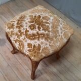 Louis XV style upholstered stool
