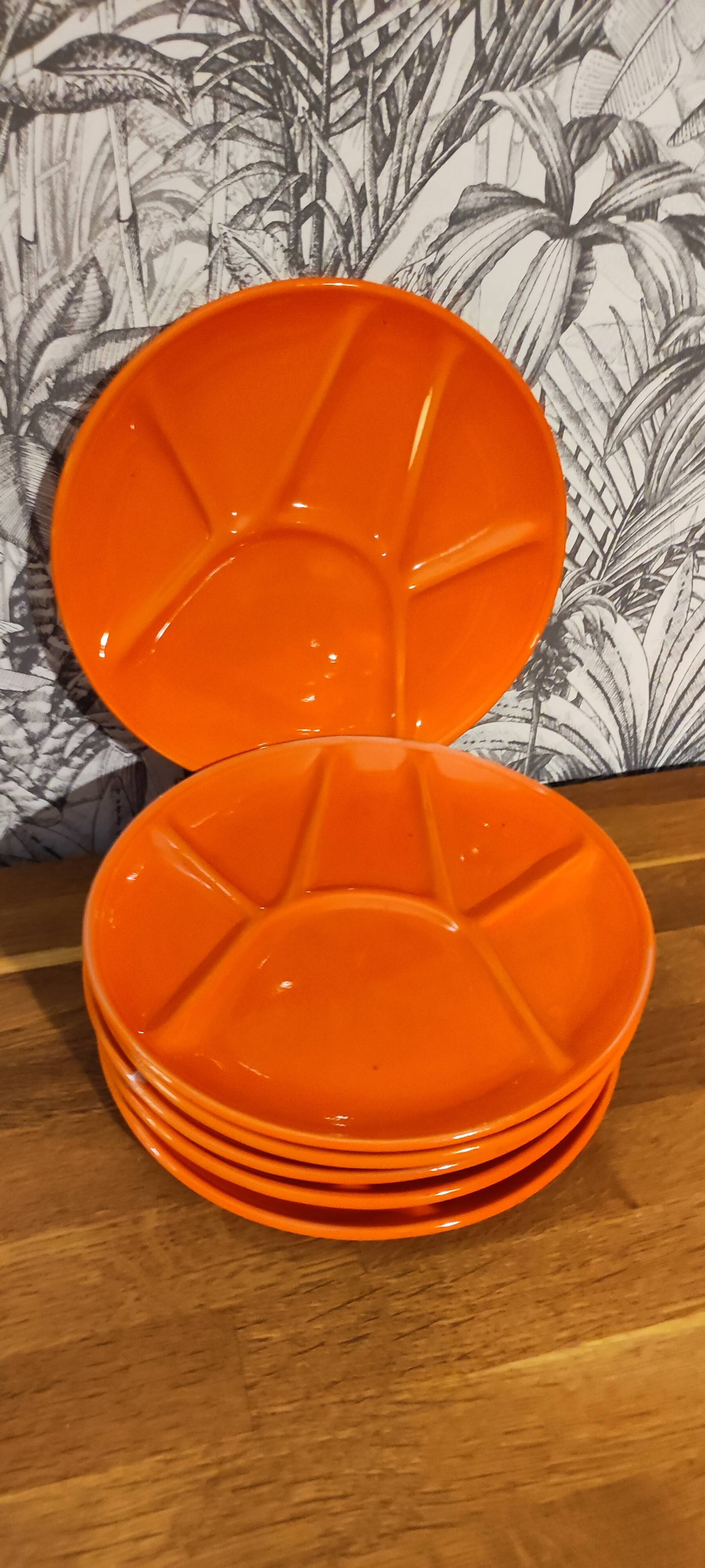 Niderviller fondue plates