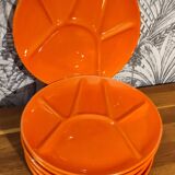 Niderviller fondue plates