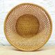 Vintage braided rattan basket