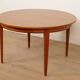 Vintage round dining table XXL | Omann Jun No. 55 | Teak | Extendable