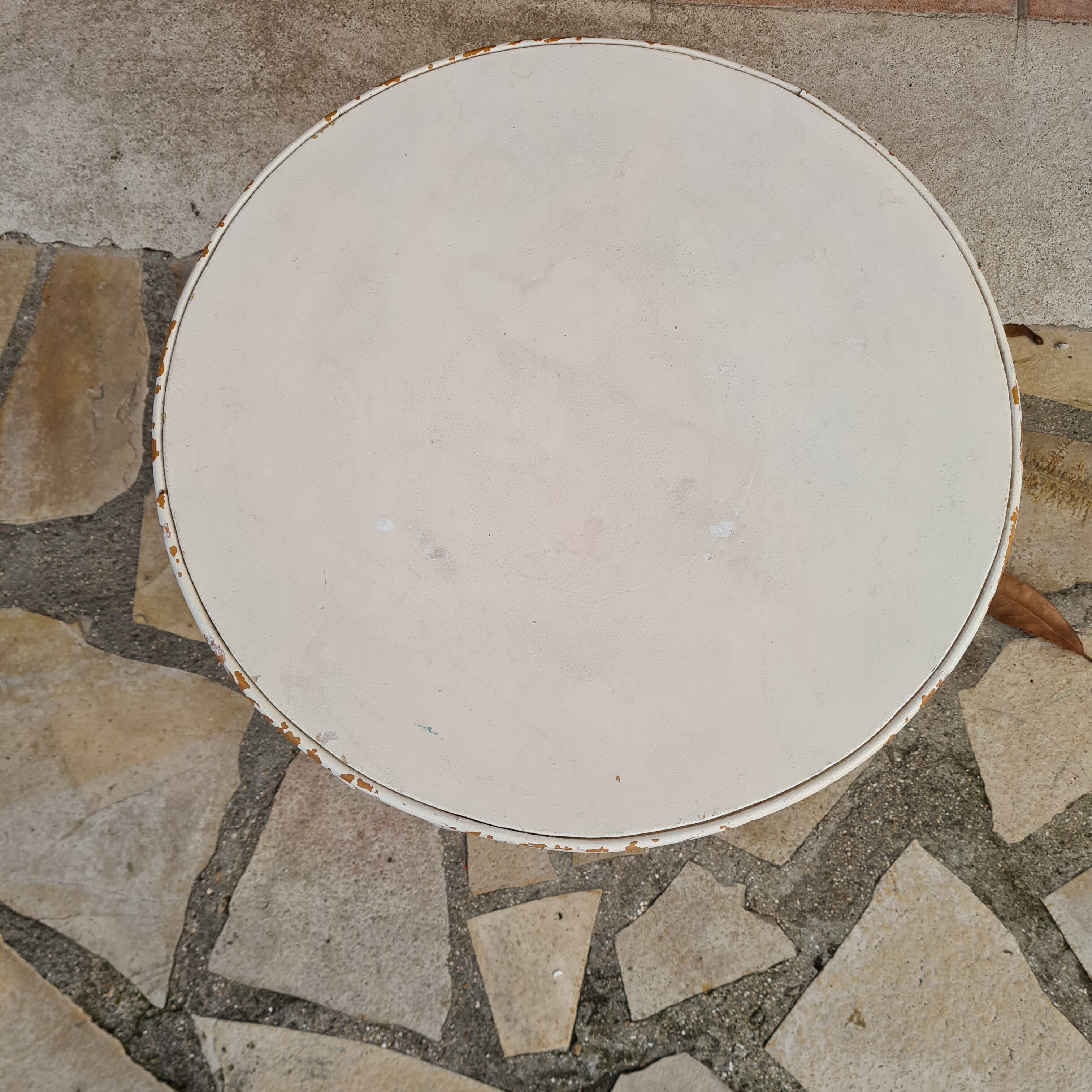 Vintage rattan coffee table