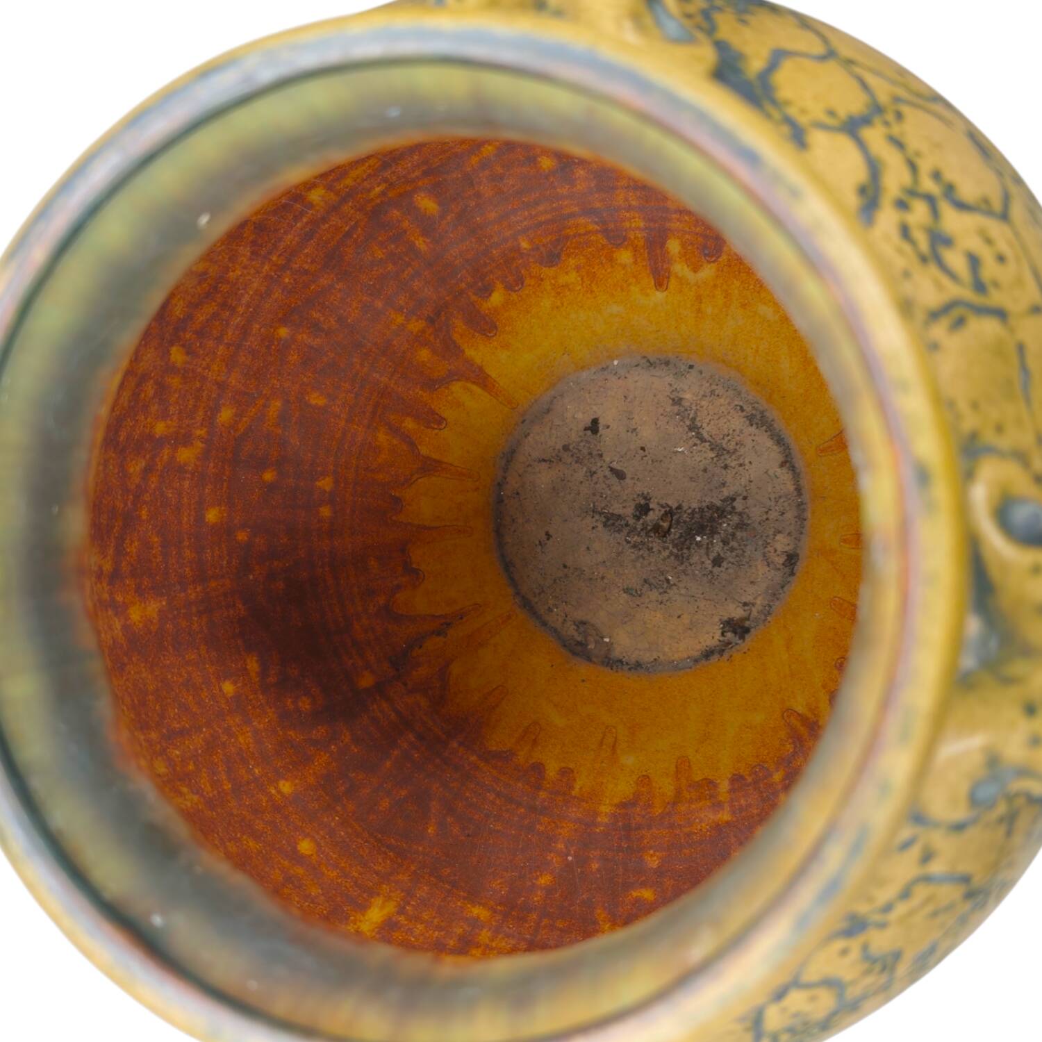 Vintage 1950s Jasba German Art Pottery Floor Vase –