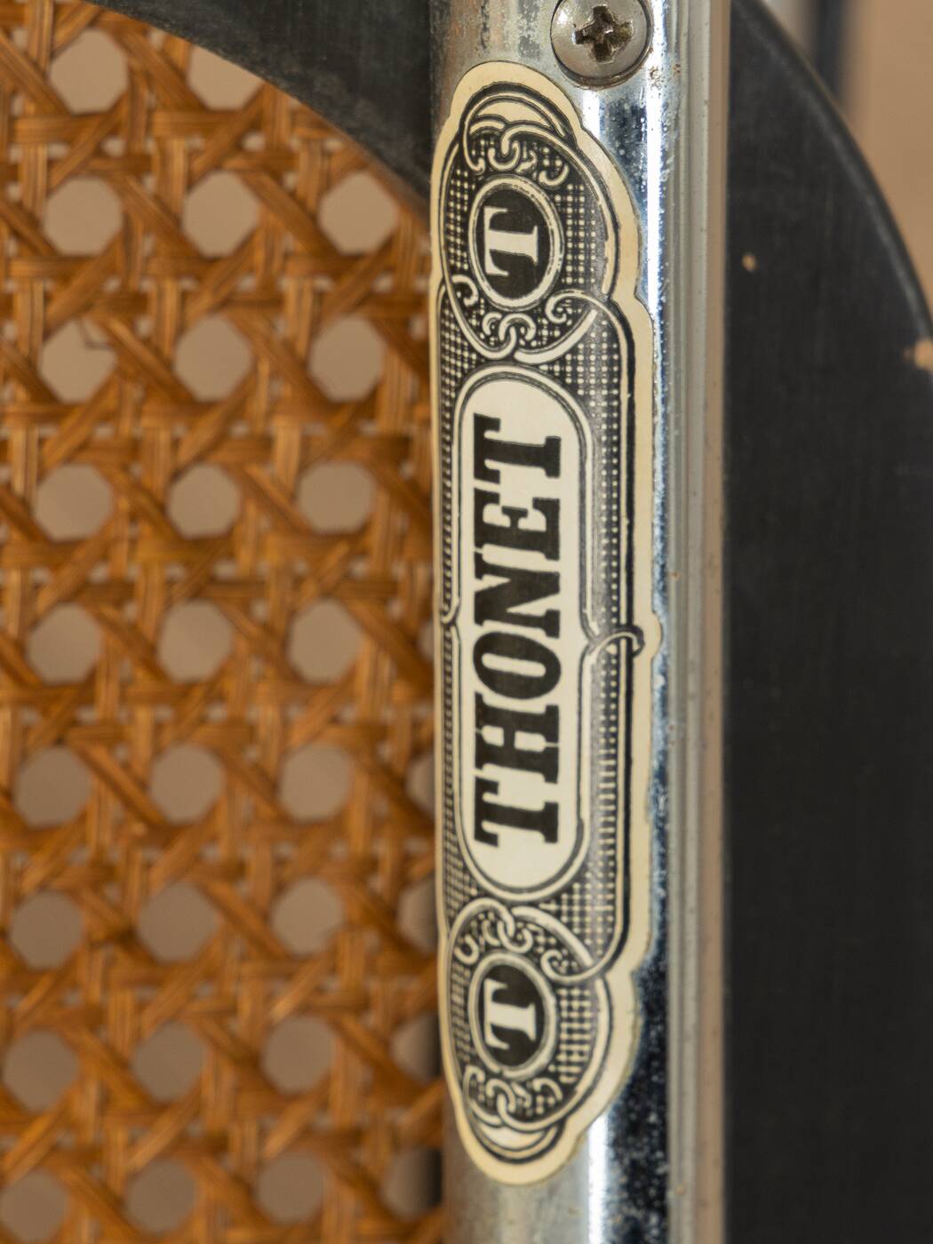 Legendary tubular steel chair, model S 64, Marcel Breuer for Thonet