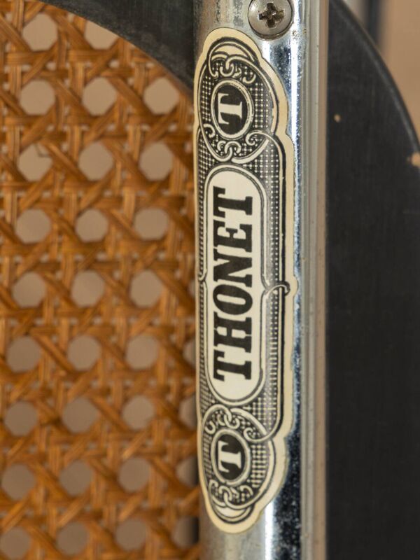 Chaise légendaire en tube d'acier, modèle S 64, Marcel Breuer pour Thonet