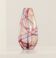 Vase de Murano à lignes colorées, Italie, 1950