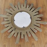 Vintage resin sun mirror, witch's eye