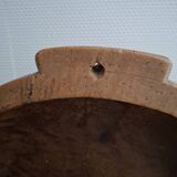 Large antique wooden bowl