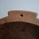 Large antique wooden bowl